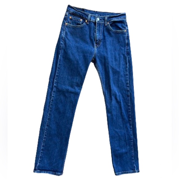 Levi’s Vintage Classic Dark Blue Wash Jeans - Picture 2 of 7